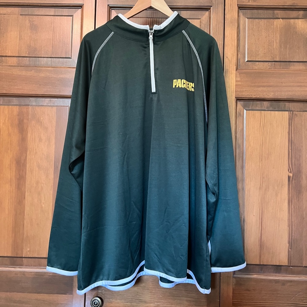 New! Women’s Plus Size Packers 1/4 Zip Pullover  retail $59.99 sz 2XL or 3XL